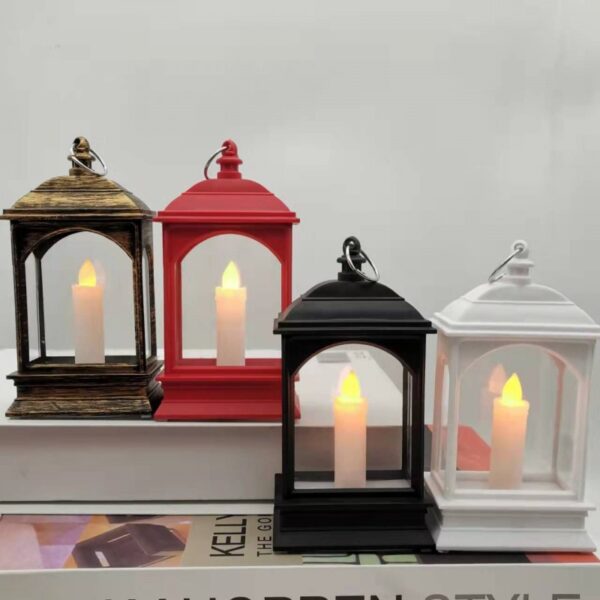 Single Candle Flat Wind Lamp