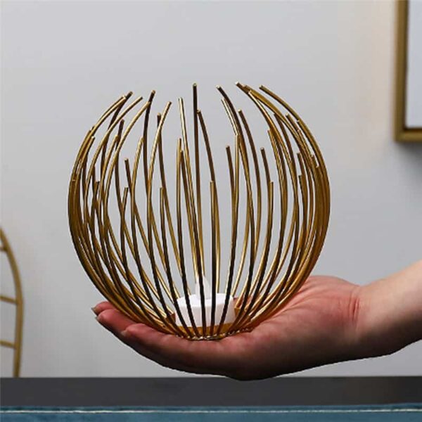 Candlestick Geometric Shape Candle Holder - Image 2