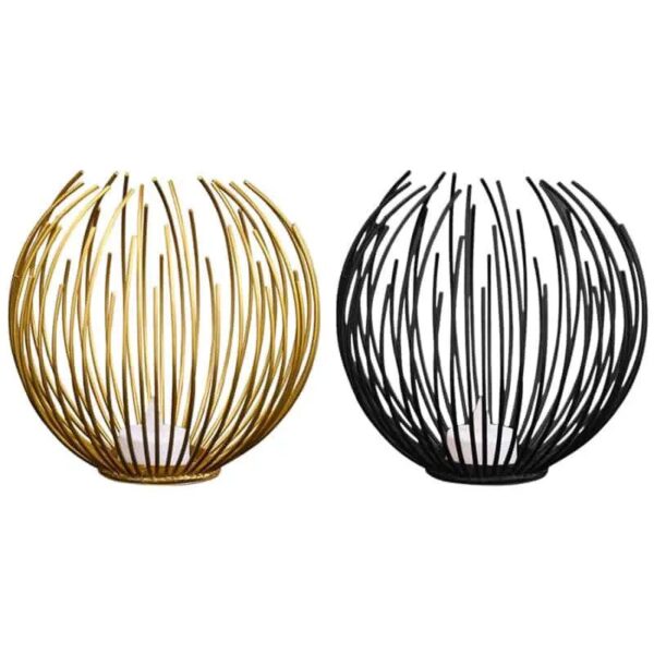 Candlestick Geometric Shape Candle Holder - Image 3