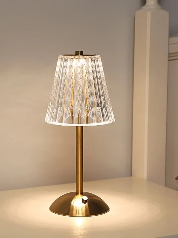LED Crystal Table Lamp: Elegance Meets Modern Lighting - Image 2