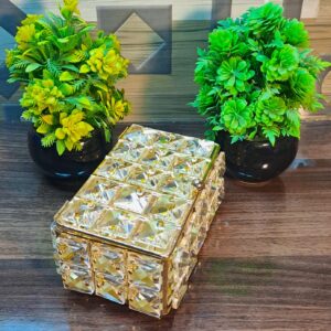 Crystal Beaded Jewellery Box