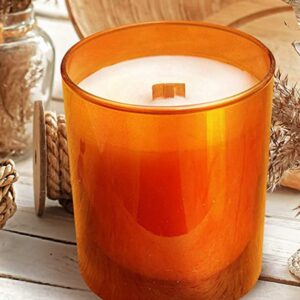 Glisten Yellow Gel Candle in Glass – Scented Decorative Candle for Home & Festive Decor