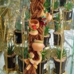 Decorated Jute Rope & Pots – Rustic Handmade Home & Office Décor