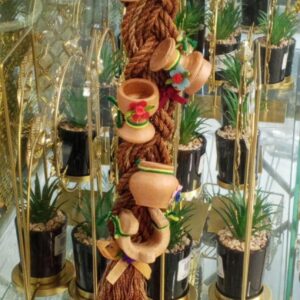 Decorated Jute Rope & Pots – Rustic Handmade Home & Office Décor