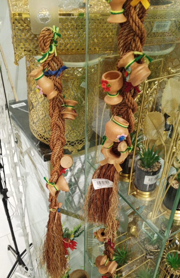 Decorated Jute Rope & Pots – Rustic Handmade Home & Office Décor - Image 2