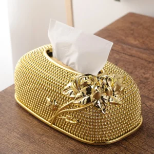 European Acrylic Tissue Box – Creative Desktop Pumping Tray, Fashion KTV Hotel & Bar Napkin Holder