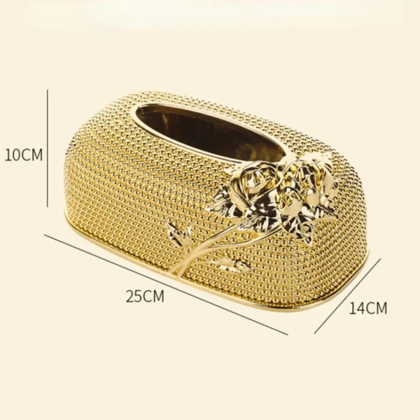 European Acrylic Tissue Box – Creative Desktop Pumping Tray, Fashion KTV Hotel & Bar Napkin Holder - Image 5
