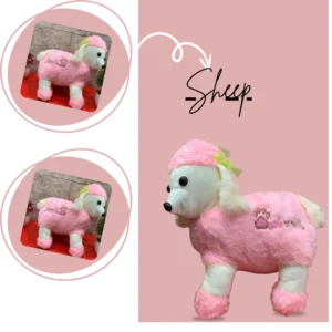 Sheep Plush Toy – Soft Stuffed Animal Cuddly Toy for Kids, Bedroom & Gift Decoration