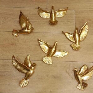 6-Piece Bird Wall Decor Set – Home Accent Art